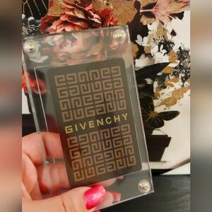 Givenchy Limited Edition Dark Brown & Gold Collectible Playing Card